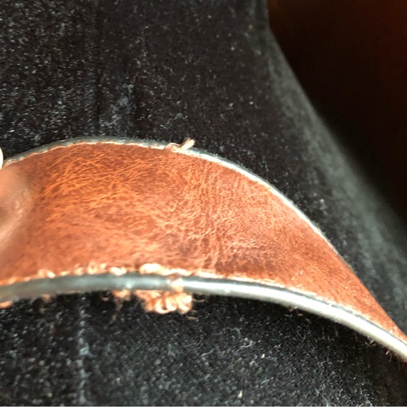 NWT AR New York Coffee Perforated Hobo & Crossbody Bag - Picture 13 of 16